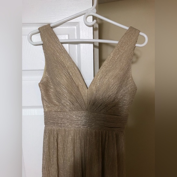 Kleinfeld bridesmaids dress in Champagne, size S - Picture 2 of 5